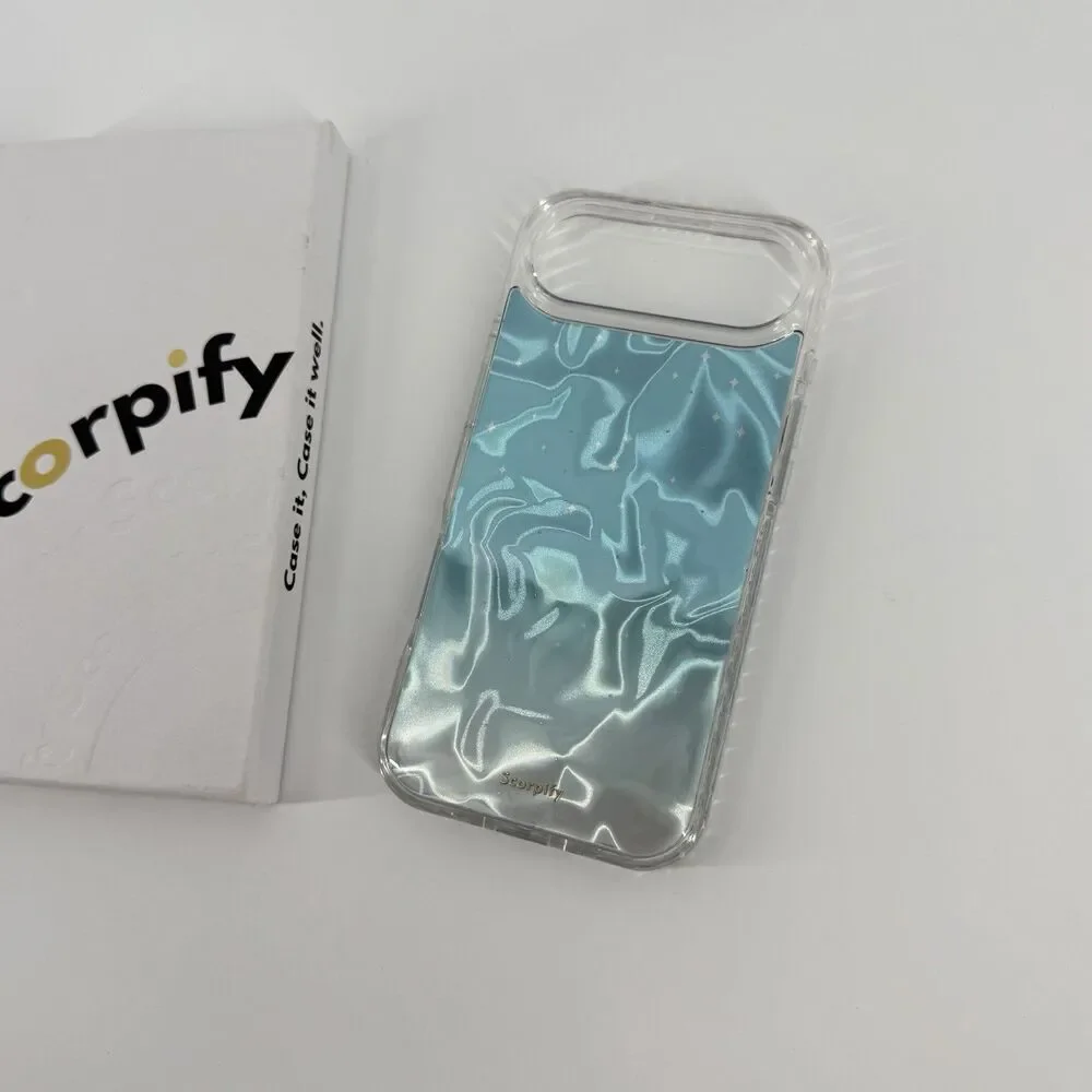 NEW Scorpify Apple iPhone 17 Air Phone Case Blue Celestial Ripples MagSafe